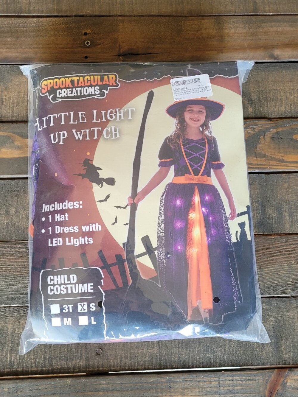 Light Up Witch Costume for Girls